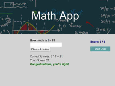 Math Application.