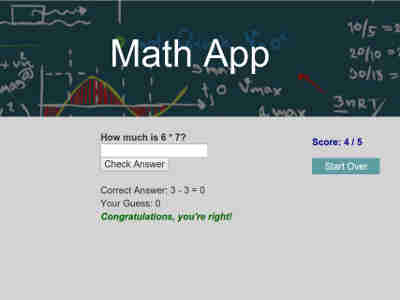 Math Application.